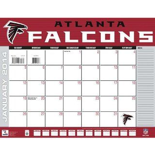 Atlanta Falcons   2014 Desk Calendar   Office Desk Pads And Blotters