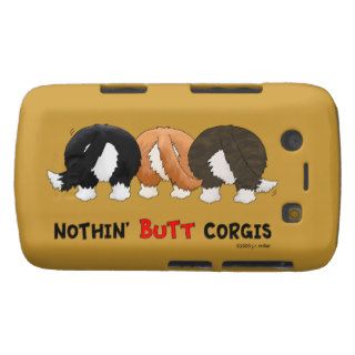 Nothin' Butt Corgis Case Mate Blackberry Case