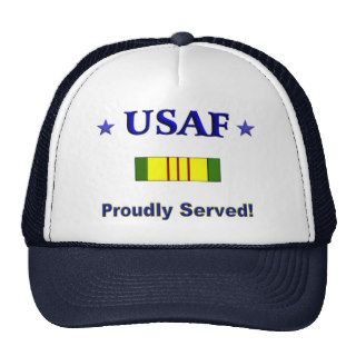 Proudly Served Air Force Hats