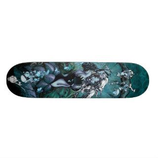 Grimm Fairy Tales Little Mermaid wicked Sea Witch Skate Boards