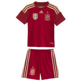 ADIDAS SPAIN HOME MINI KIT SET WORLD CUP 2014 (2XS)  Soccer Jerseys  Clothing