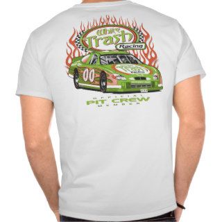 White Trash Race Car T Shirt