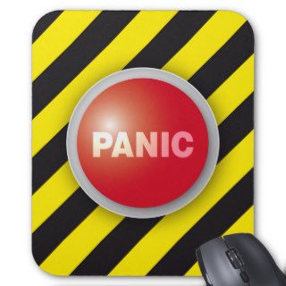 panic button mousepad