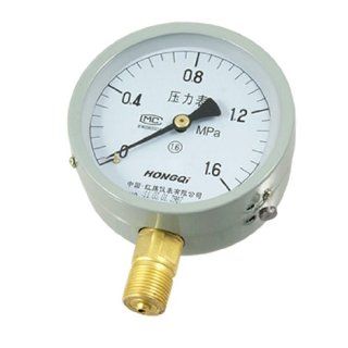 Air Water Round Arabic Number Display 1.6 Mpa Pressure Gauge   Air Compressor Accessories  