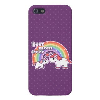 Cute Unicorn Mom Cover For iPhone 5