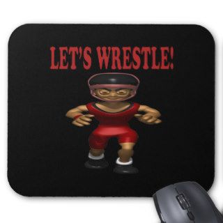 Lets Wrestle 5 Mousepad