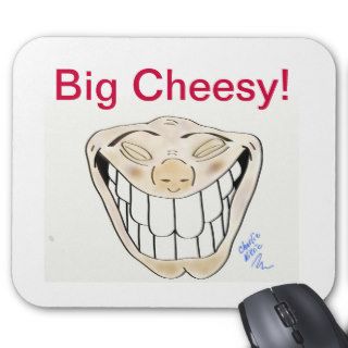 Big Cheesy Smile mouse pad