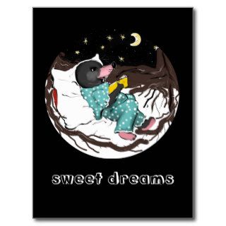 Mole Johann   sweet dreams Post Card