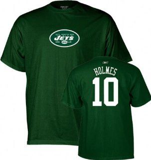 Santonio Holmes Reebok Name and Number New York Jets T Shirt  Sports Related Merchandise  Sports & Outdoors