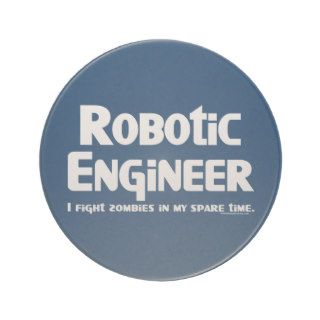 Robotic Engineer Gamer Drink Coasters