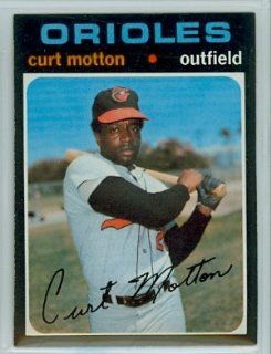 1971 Topps Baseball 684 Curt Motton Orioles Near Mint Plus High Number Sports Collectibles