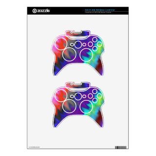 Blended colors xbox 360 controller decal