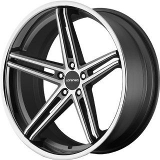 Lorenzo WL197 22 Gray Wheel / Rim 5x4.5 with a 15mm Offset and a 72.6 Hub Bore. Partnumber WL19722912415SCL Automotive