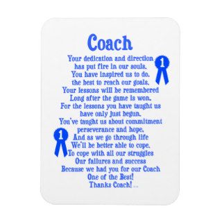 Coach Thank You Magnets