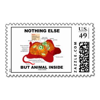 Nothing Else But Animal Inside (Eukaryotic Cell) Stamp