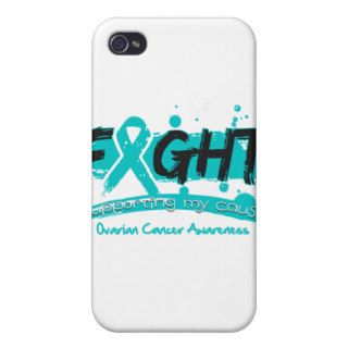 Ovarian Cancer FIGHT Supporting My Cause iPhone 4/4S Case