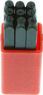 Number stamp punch set (2 mm)   Hand Tool Punches  
