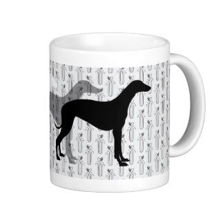 Art Deco Greyhound Coffee Mug