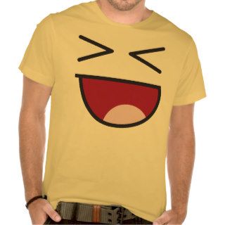 excited smiley t shirts