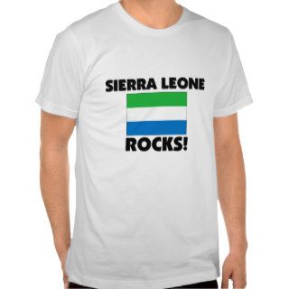 Sierra Leone Rocks Tee Shirts