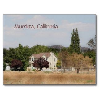 House Near Old Mill, Murrieta, CA Post Card