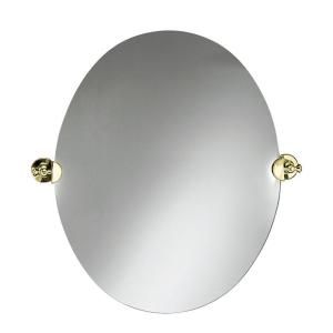 KOHLER Antique Oval Mirror in Vibrant Polished Brass K 217 PB
