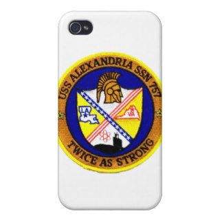USS ALEXANDRIA (SSN 757) iPhone 4 COVERS