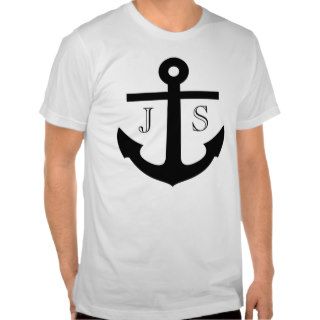 Monogrammed Anchor T Shirt