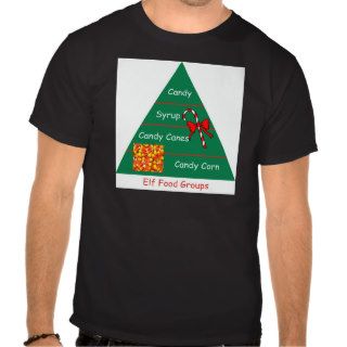 Elf Food Groups T Shirt