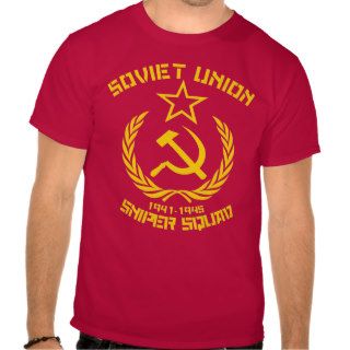 Soviet Union Sniper Squad Tees