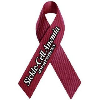 Sickle Cell Anemia Awareness Ribbon Magnet Automotive
