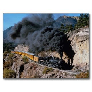 Durango and Silverton Railroad, No. 481, Bear Cree Postcards