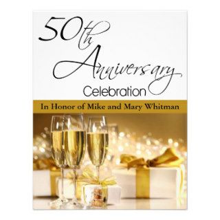 50th Anniversary Party Invitation
