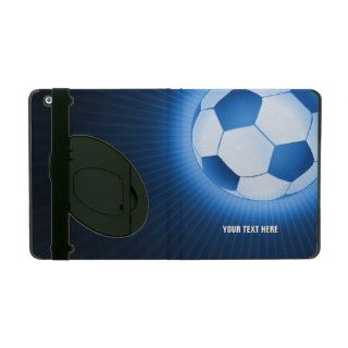 Personalizable Soccer Football iPad iPad Folio Case