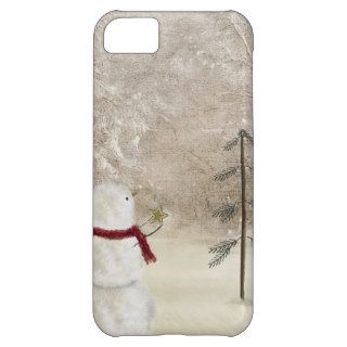 Holiday Snowman Case For iPhone 5C