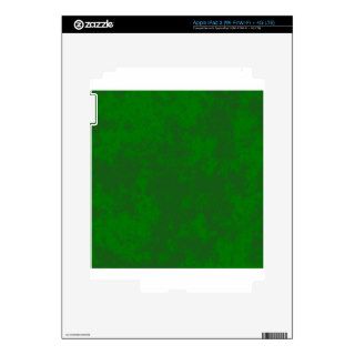 Green2 Soft Grunge Design Decals For iPad 3