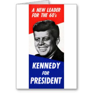 Kennedy Presidential Campaign 1960 Card