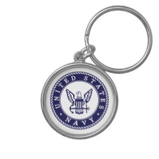 For seaman and captain US Navy Eagle with Anchor Keychains