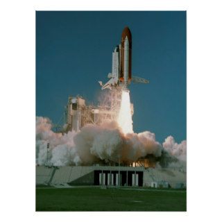 Launch of Space Shuttle Atlantis (STS 27) Posters