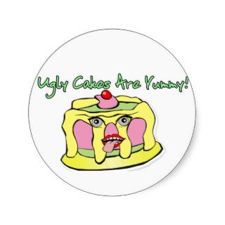 Ugly Cakes Sticker