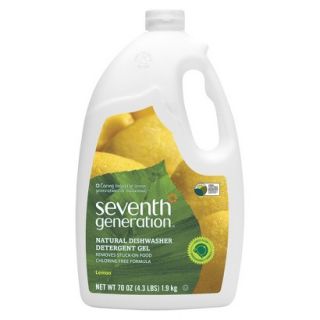 Seventh Generation Natural Dishwasher Detergent Gel   Lemon (70 oz)