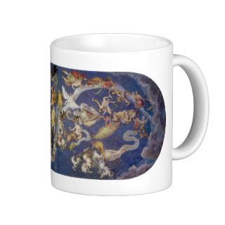 Vintage Astronomy Celestial Constellations Fresco Mugs
