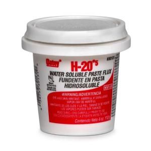 Oatey H20 4 oz. Water Soluble Solder Paste Flux 30131