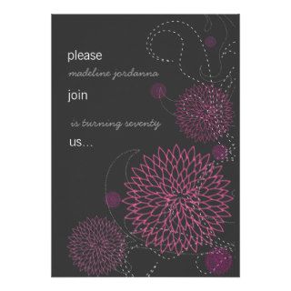 ELEGANT BIRTHDAY/SPECIAL EVENT INVITATION