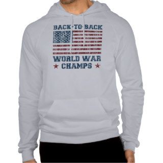 America Back to Back World War Champs Pullover