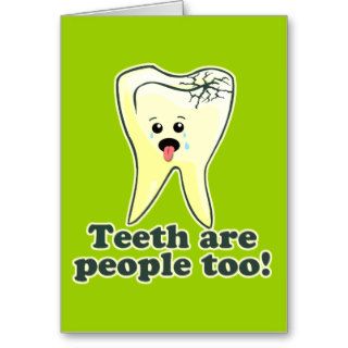 Funny Dentist Humor Greeting Cards