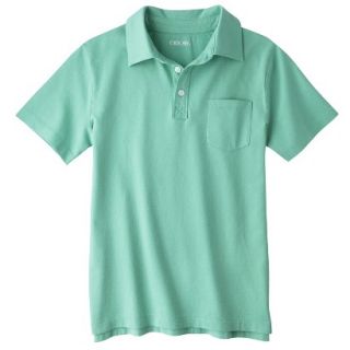 Cherokee Boys Polo Shirt   Green Curacao M
