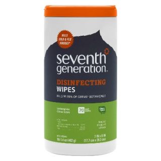 Seventh Generation Disinfecting Wipes   Lemongrass Citrus (70 Count)