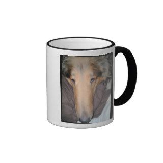 This Collie NOSE a good cup of.Coffee Mug