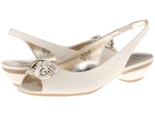 Anne Klein Ludwik Womens 1 2 inch heel Shoes (Bone)